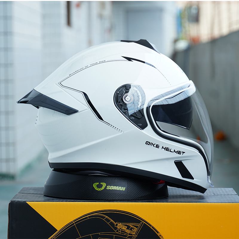 Helm Sepeda Motor Full Face Te - Full Face Motorcycle Helmet With Bluetooth ulasan dan harga