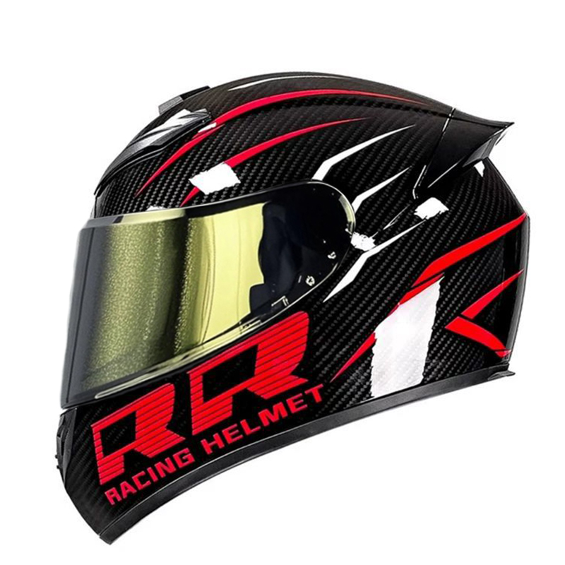 Helm Motor Unisex DOT Helm Kes - Full Face Motorcycle Helmet With Bluetooth ulasan dan harga