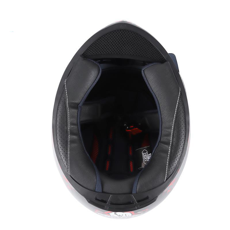 Helm Motor Unisex DOT Helm Kes - Full Face Motorcycle Helmet With Bluetooth ulasan dan harga