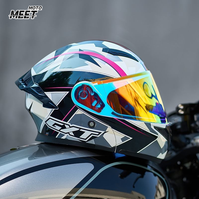 Helm Full Face DOT Approved, P - Full Face Motorcycle Helmet With Bluetooth ulasan dan harga